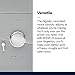 Kenwood Chef Titanium Kitchen Machine, Stainless Steel - 7 qt - Kitchen Mixer - 800W Motor & Electronic Variable Speed Control - Includes Dishwasher-Safe Work Bowl & Three Mixing Tools