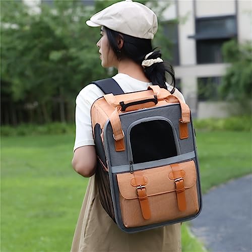 Mochila transportadora para cachorros con malla transpirable de máxima ventilación 7