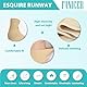 2 Stück Hallux Valgus Socken, Hallux Valgus Korrektur Bandage, Hallux Valgus Bandage mit Silikonpads, Hallux Valgus Bandage in Universalgröße aus weichem Silikon für Männer und Frauen