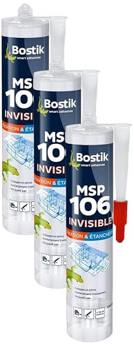 Mastic Polymère 2 en 1 BOSTIK Invisible