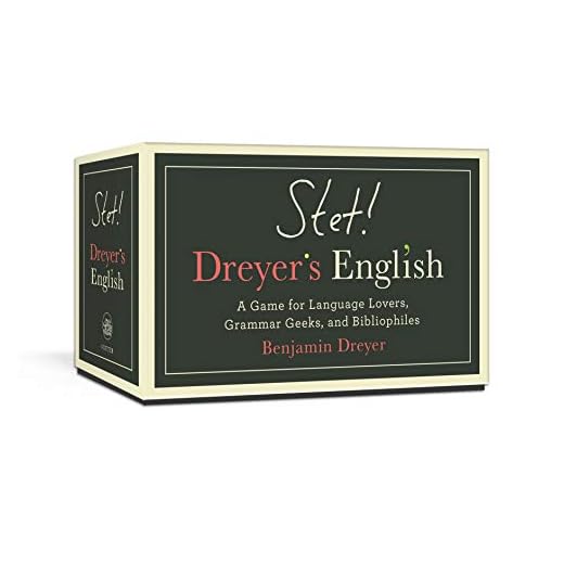 STET! Dreyer's English: A Game for Language Lovers, Grammar Geeks, and Bibliophiles