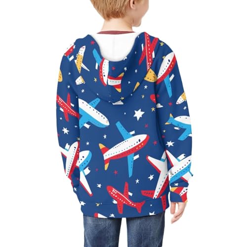 Zipper Hoodie for Boys 6-16Y Kids Hooded Sweatshirt Cool Sports Clothes Fall Winter Outerwear Jackets & Coats2