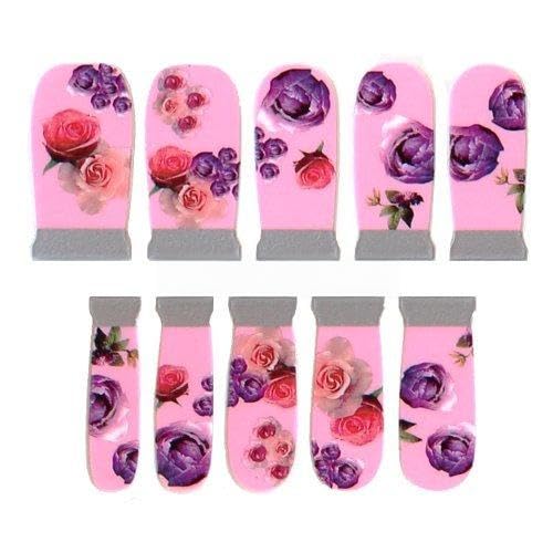 Winstonia Designer Nail Wrap Strips - La Vie en Rose