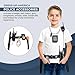 Dress-Up-America Kids Police Officer Pretend Play Set – 10-Piece Costume Accessories with Badge, Belt, Gun & Handcuffs – Halloween Role Play Kit for Ages 3–10