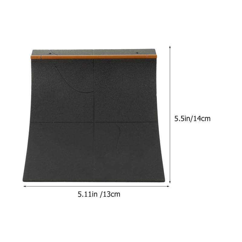 Vaguelly 2pcs Fingerboard Skate Park Con Rampa Per Ragazzi Ragazzi Ragazze Plastica Skateboard Parco Accessori Per Dito Pattinaggio Giocattoli Dito Pattinaggio Dito Pattinaggio Kit Per Principianti