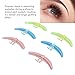 Eyelash Tools Set, 6 Pcs Silicone Lash Separator Rod Tools, 3 Colors Silicone Eyelash Pads, Eyelash Perming Curler Kit for Extension Makeup Beauty Tool