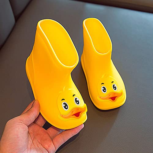Yellow Boots Boy Kids Cartoon Rain Shoes Baby Rubber Boots Toddler Baby Water Shoes For Toddler Boots For Girls2
