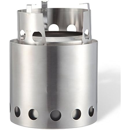 Amazon Co Jp 薪 ストーブ 軽量 コンパクト 野外 アウトドア キャンプ ファイア ソロ ネイチャー ストーブ ホーム キッチン