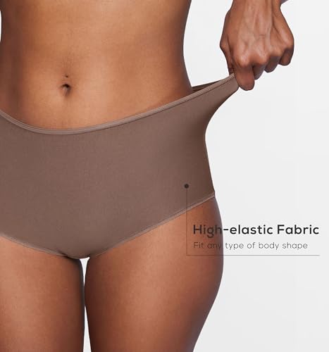 Image of Magneticfit Women's Boy Shorts | 3 Pack, Soft Stretch Fabric, Boxer Briefs, 100% Cotton Lining, Tagless Comfort, No Cut Finishing, Underwear, Panties