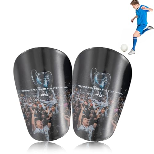 【Ampia applicazione】 I parastinchi calcio sono adatti per calcio, calcio a cinque, calcio indoor e altri sport. La taglia più piccola garantisce una vestibilità più comoda e offre una migliore flessibilità per i giocatori che preferiscono uno stile minimalista o calzini più corti.