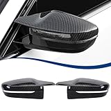 XPHAZZ Side Mirror Cover Compatible with G20 G21 G30 G31 G32 GT G11 G12 G14 G15 G16 (Carbon Fiber Pattern, G20 G30 G32 G11)