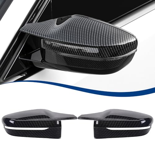 XPHAZZ Side Mirror Cover Compatible with G20 G21 G30 G31 G32 GT G11 G12 G14 G15 G16 (Carbon Fiber Pattern, G20 G30 G32 G11)