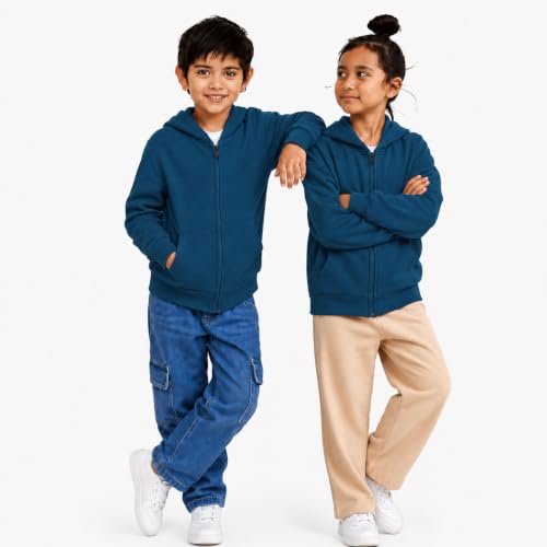 Image of FUNKY MONKEY Unisex Zip-Up Hoodie Sweatshirt - Soft, Comfortable & Everyday Wear