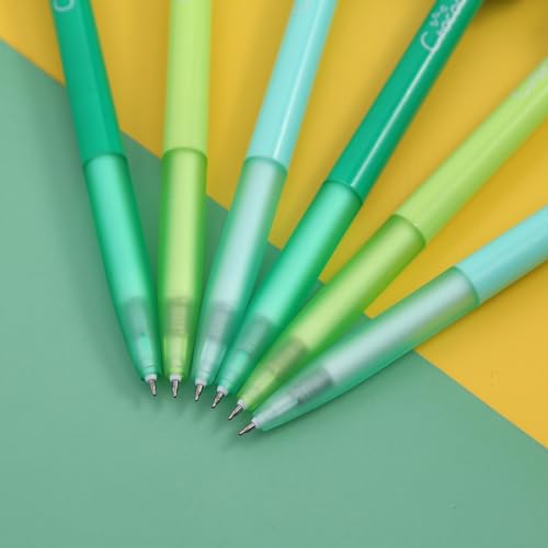 Set de 6 bolígrafos gel con punta 0.5 mm serie Cocodrilo miniatura 5