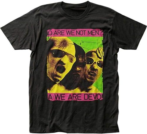 Photo de Devo We are Devo T Shirt Mens Licensed Rock N Roll Band Music Tee New T-Shirt Black 3XL