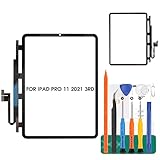 for iPad Pro 11 2021 Touch Screen Replacement Pro 11 3rd Digitizer Sensor A2301, A2459, A2460 Touch Digitizer Panel Glass Repair Parts Kits