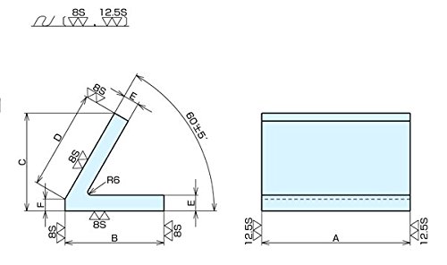 ナベヤ 60°プレート 627-02