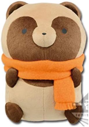 Amazon 一番くじ タヌキとキツネ かまくらであったかほっこり B賞 タヌキ ぬいぐるみ ぬいぐるみ おもちゃ