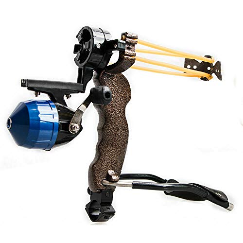Assolar SS-24 Outdoor Hunting Shooting Catapult Fishing Archery Slingshot,Blue