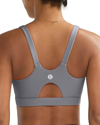 Image of RUNNING GIRL Sports Bra for Women High Support, Molded Cup High Impact Sports Bras for Women with Sewn in Pads
