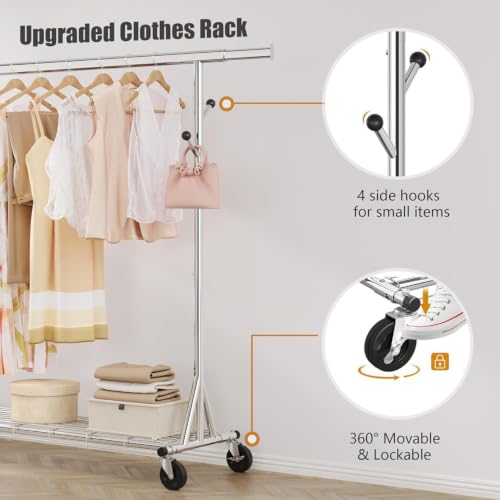 Perchero burro ropa resistente ideal para vestidores pequeños 4
