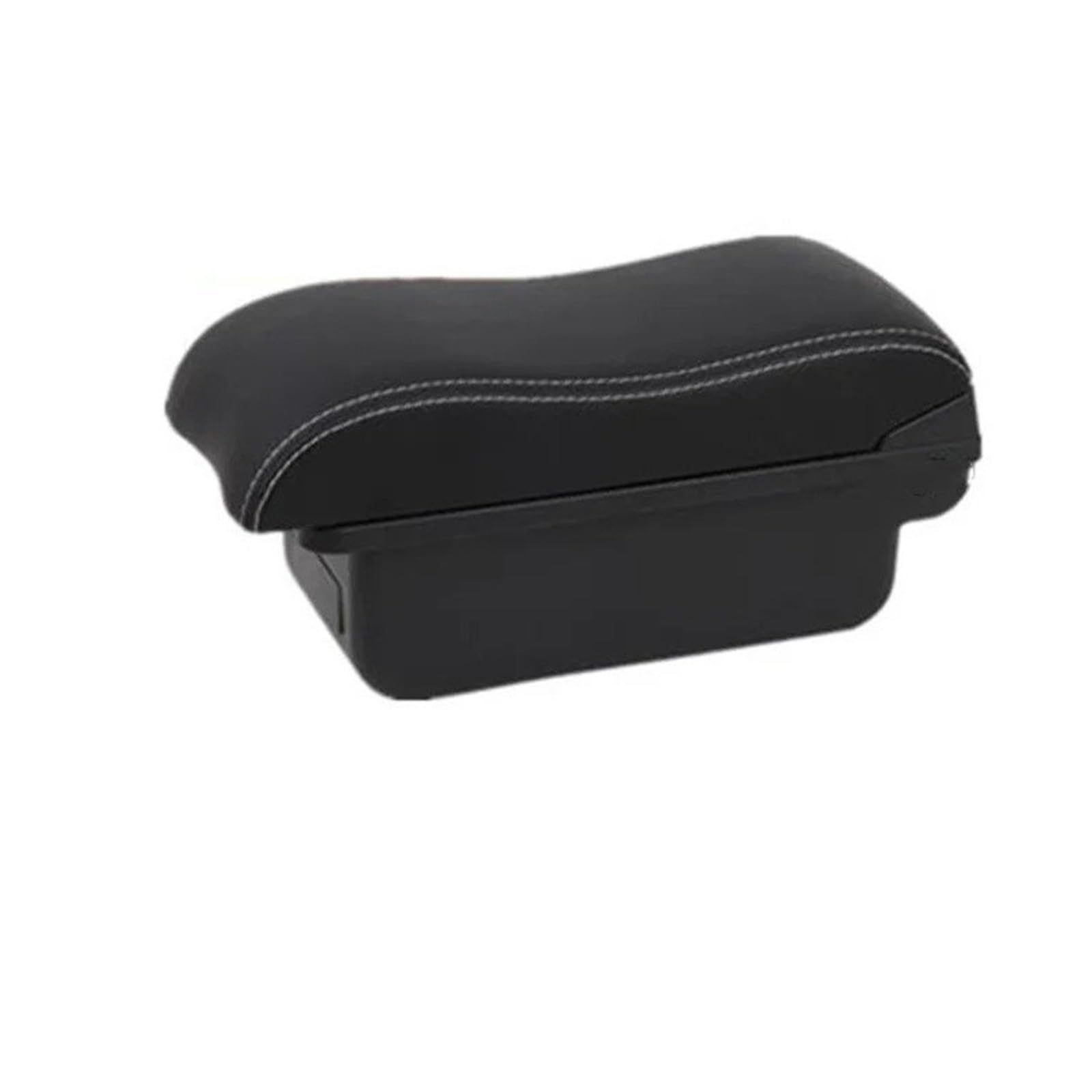 Umdjju A3 White Line No Usb For Peugeot 207 207Cc Car Armrest Box Central Storage Interior Dedicated Retrofit Accessories Car Centre Console Armrest Box(A3 White Line No Usb)