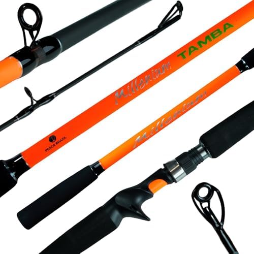 Pesca Brasil, Vara de Carretilha Millenium Tamba Carbono 2,70m Pe...