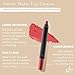 Glo Skin Beauty Suede Matte Lip Crayon (Heirloom) - Longwearing Formula Stays On All Day, With Conditioning Shea Butter + Mango Seed Oil for a Velvety Smooth Finish