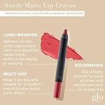 Glo Skin Beauty Suede Matte Lip Crayon (Heirloom) - Longwearing Formula Stays On All Day, With Conditioning Shea Butter + Mango Seed Oil for a Velvety Smooth Finish - Image 2