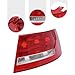 Yellulu Right Passenger Side Tail Light Compatible with 2006 2007 2008 A6, 2005 2006 2007 2008 A6 Quattro, 2007-2008 S6, Right Tail Light, Driver Side Halogen Tail Light Replacement