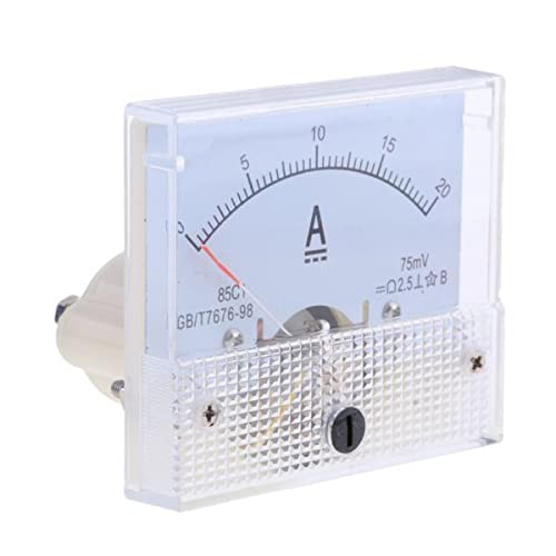 2xDC Ammeter Analog Panel Meter Amp Meter Current Gauge Pointer Type 0-20A |Home & Garden | Tools | Measuring & Layout Tools | Meters Sensors & Probes