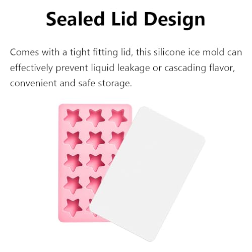 Molde de hielo de silicón con tapa y 15 compartimentos miniatura 4