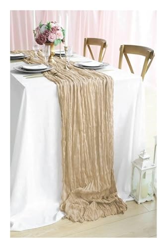 Servilletas de algodón multicolor en estopilla lavable para camino de mesa 7