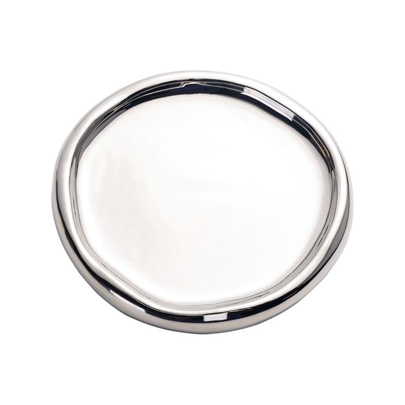 Bandeja de cafetería Bandeja de Almacenamiento de Joyas para aromaterapia Bandeja de postres y refrigerios Bandeja de Almacenamiento de Escritorio Bandejas para(A)