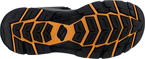 Skechers Uomo Relaxed Fit: Tresuomo - Hirano Sandali In Nero, Taglia 41, Vegan - 6