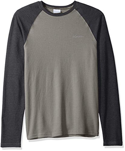 Columbia Men's Ketring™ Raglan Long Sleeve Shirt Shirt, Boulder, Black, S