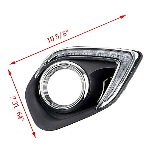 Luces de Circulación Diurna LED ASX 2013 2014 2015 7