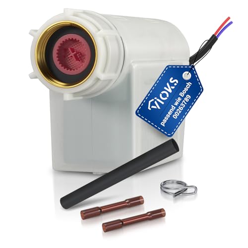 VIOKS Magnetventil Geschirrspüler Ersatz für Bosch 00263789 Bitron Typ 902 - Reparatursatz, Aquastop Ventil für Zulaufschlauch...