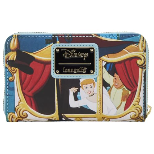 Loungefly DISNEY CINDERELLA PRINCESS SCENE ZIP AROUND WALLET3