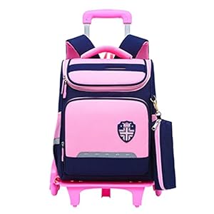 Trolley Tas School,Rullande ryggsäck för barn,Dastas voor kinderen, verklein de rugrugzak-C_Two rounds