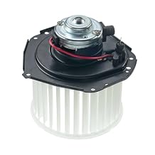 1pc HVAC Heater Air Conditioning Blower Motor Assembly Front Side Plastic with Fan Cage Wheel for GMC, for Chevy Male-Connector Gender Single Shaft Dush Prodected