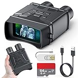 【Dual uso para tomar fotos y videos】Este dispositivo de visión nocturna tiene dos funciones de foto y video, y la operación es simple y conveniente. Al mismo tiempo, tiene una función de reproducción para verificar el efecto de disparo en cualquier momento. También se puede usar durante el día, simplemente apague la función de infrarrojos.