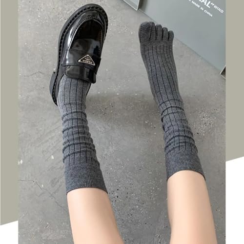 Chaussettes five finger femmes chaudes et douces style preppy chic - 6