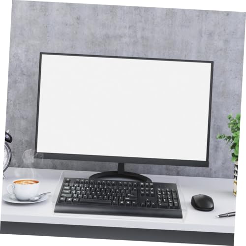 Cubierta de acrílico para teclado resistente y transparente con diseño desmontable 5