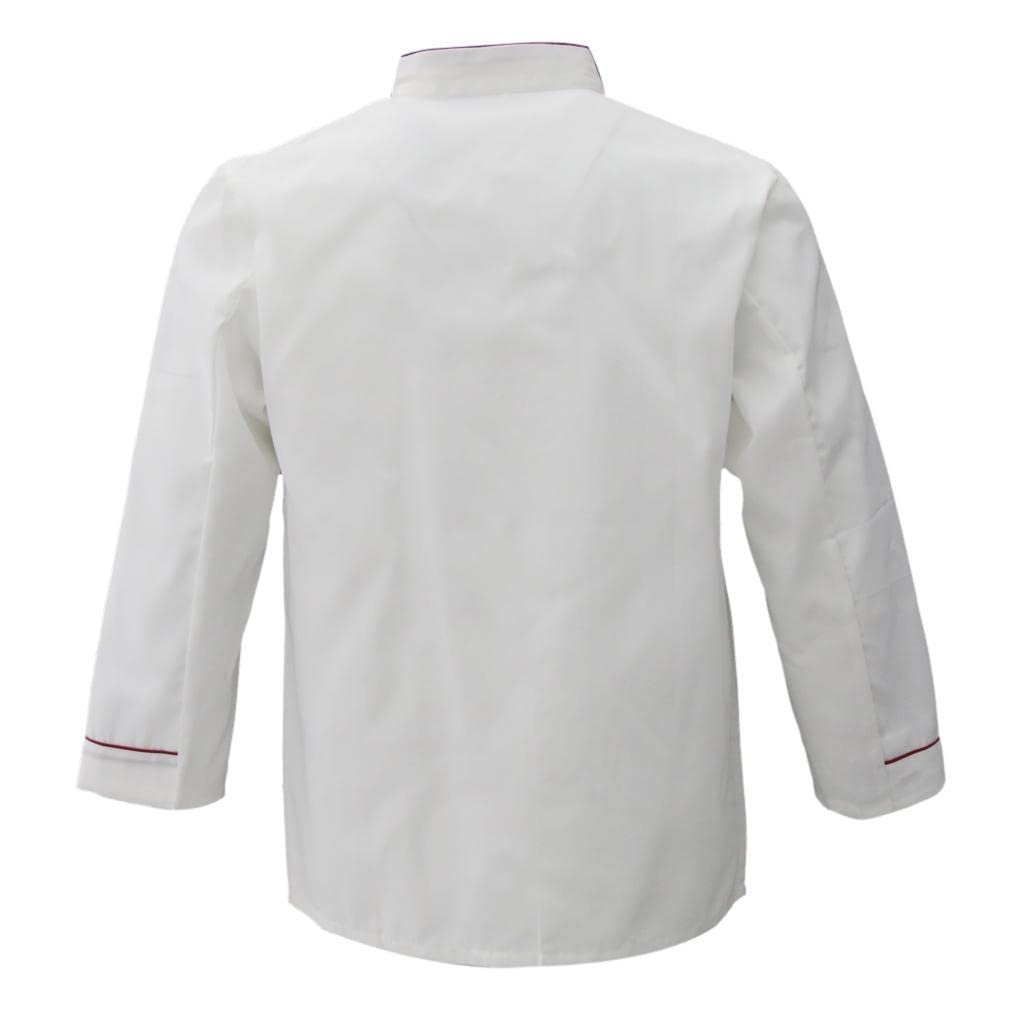 calandis CALANDIS® Unisex Chef'S Uniform Long Sleeve Double-Breasted Men'S Chef Coat Xxxl-picture-17