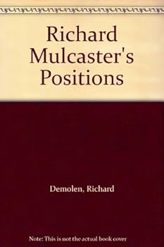 Textbook Binding Richard Mulcaster's Positions Book