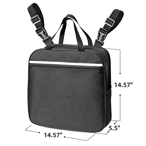 Wheelchair Bag With Cup Holder For Fits Walkers,Rollators And Chairs,Wheelchair Accessories For Adults & Seniors,Wheelchair Storage Accessoriesadjustable Senior Backpack,Rolling Tray Caddy Pouch #TOP1