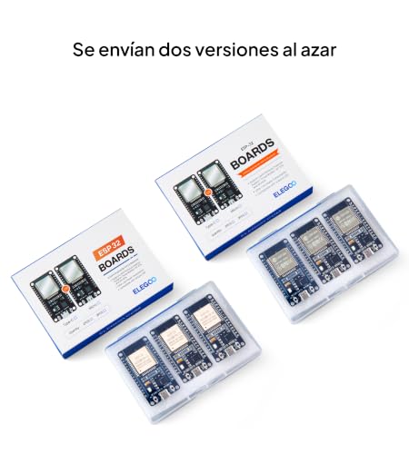 Miniatura 7 de Elegoo 3pcs Placa De Desarrollo Esp32 Type C-Usb Compatible Con Arduino Ide
