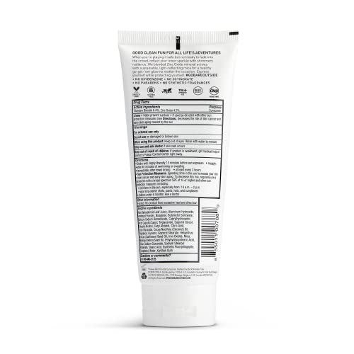 Bare Republic Diamond Dust Shimmer Mineral Sunscreen Spf 30 Sunblock Body Lotion, Free Of Chemical Actives, 3.4 Fl Oz #TOP1