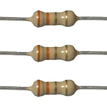 E-Projects 10EP5143R30 3.3 Ohm Resistors, 1/4 W, 5% Pack of 10